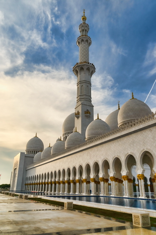 Фотографии Абу-Даби ОАЭ). Белая мечеть шейха Зайеда