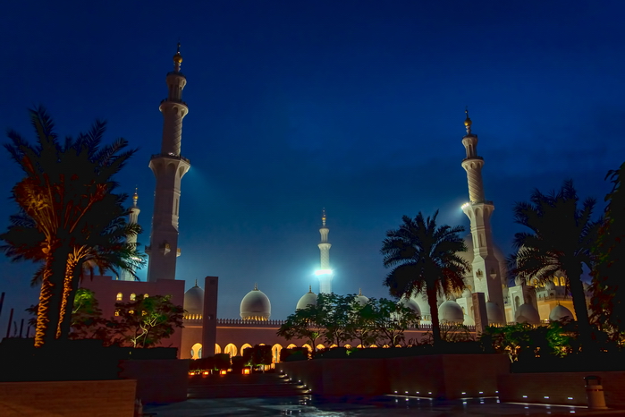 Фотографии Абу-Даби ОАЭ). Белая мечеть шейха Зайеда