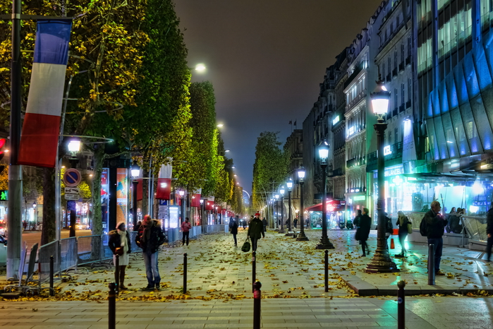 Фотографии Парижа (Франция). Елисейские поля (avenue des Champs-Élysées)