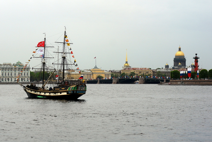 1-й Международный фестиваль-парад исторических пароходов