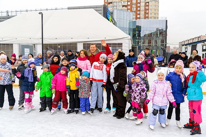 Городской праздник Спортивная Масленица 2014 в Приморском районе Санкт-Петербурга